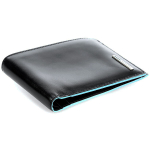Портмоне мужское с отделением для монет Piquadro Blue Square/Black