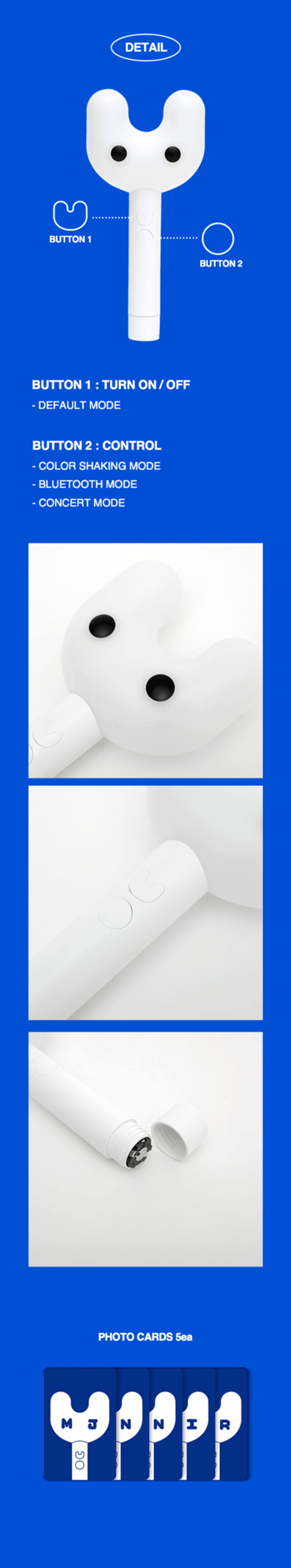 Лайтстик NEW JEANS - Official Light Stick