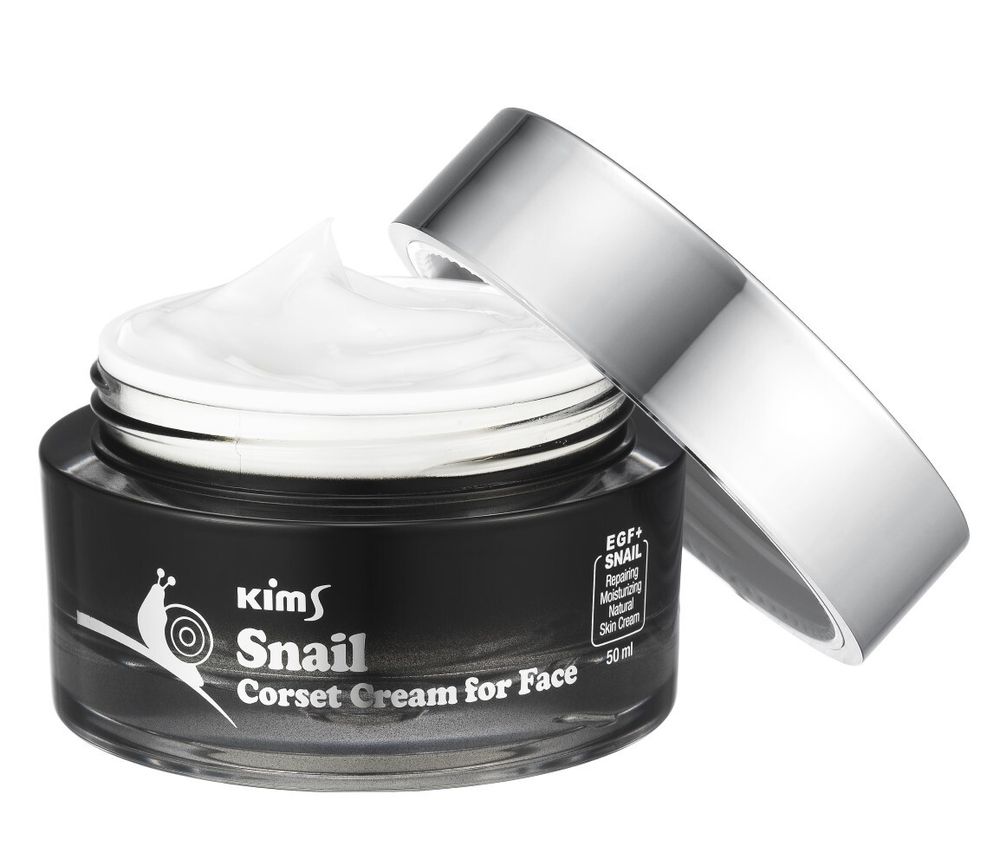 Kims Snail Corset Cream for Face Улиточный крем для лица, 50 мл