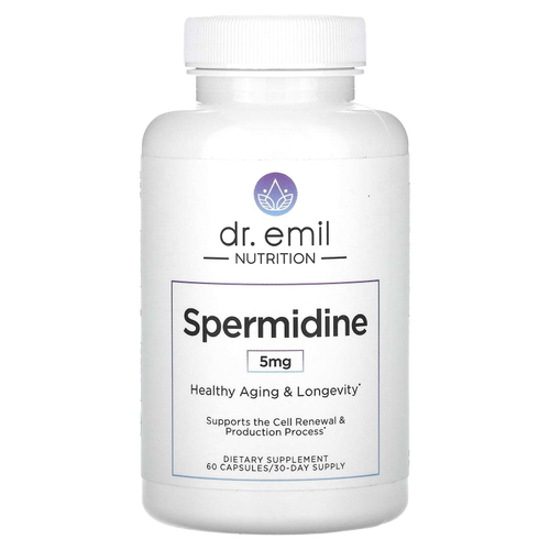 Dr. Emil Nutrition, спермидин, 60 капсул