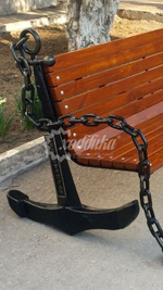 Скамейка чугунная «Якорь»