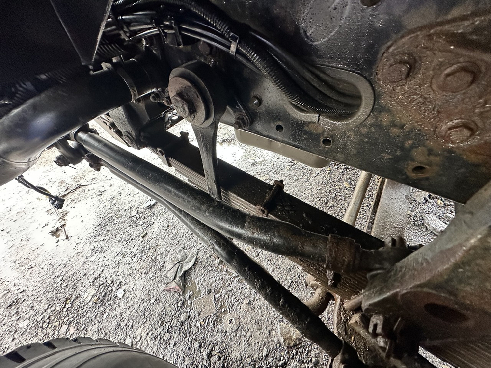 Рессора передняя второй оси 2022г.