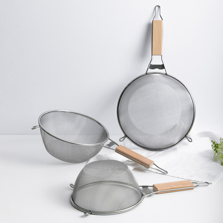 VETTA Ретро Сито с ободом и ручкой 24см, нерж.сталь