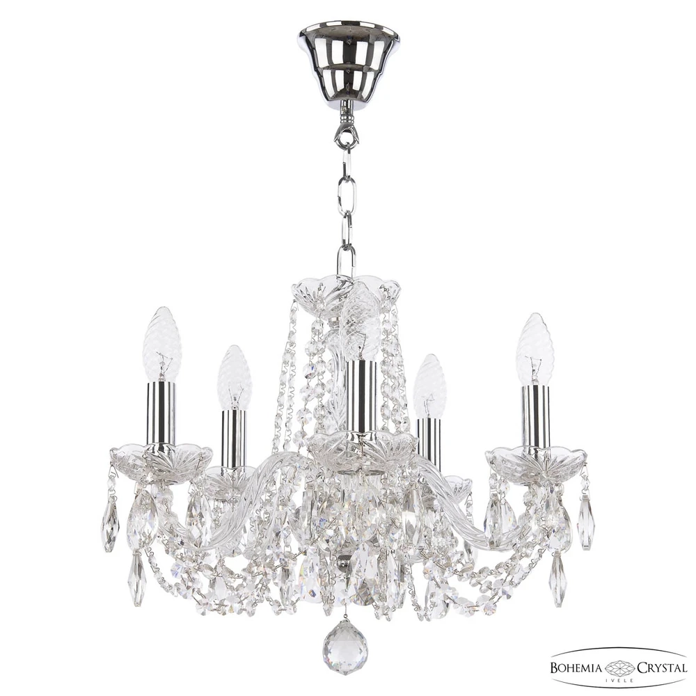 Подвесная люстра Bohemia Ivele 1402/5/141/Ni
