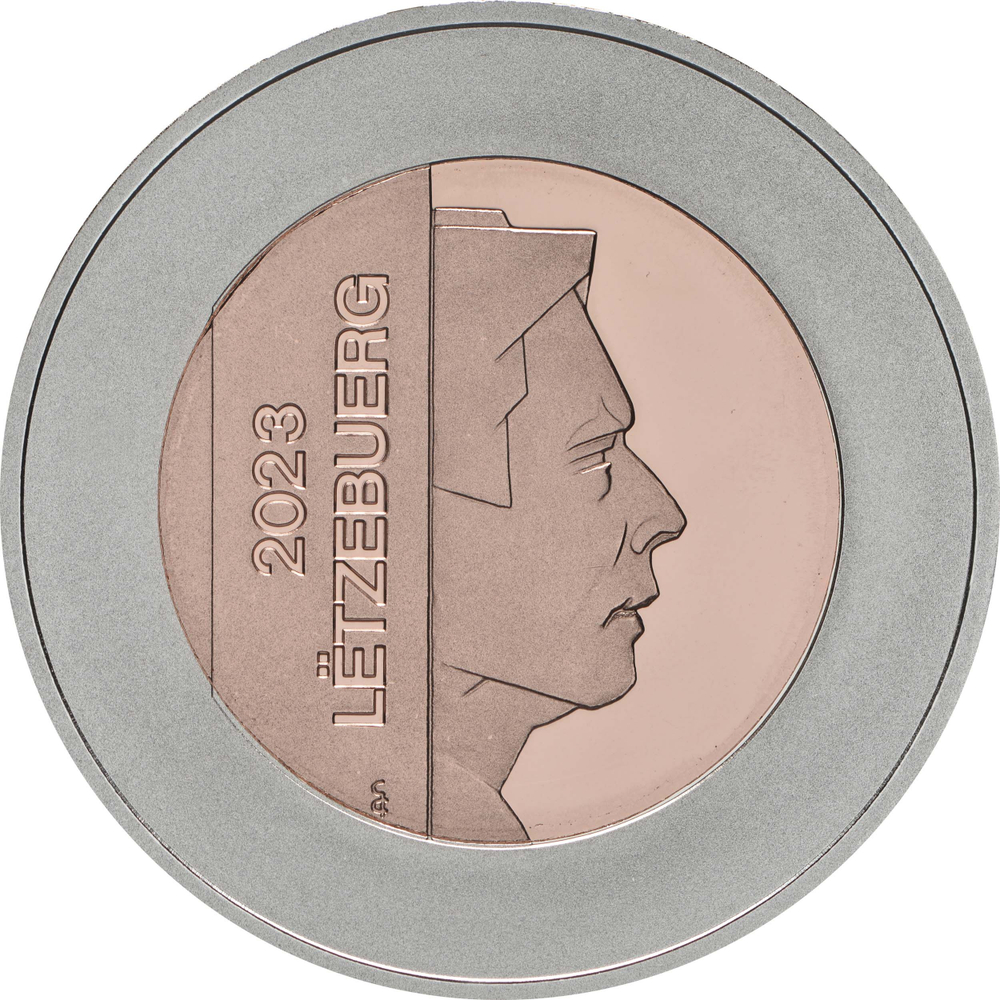 ЛЮКСЕМБУРГ, 2023, 25 ЕВРО [БИМЕТАЛЛ]