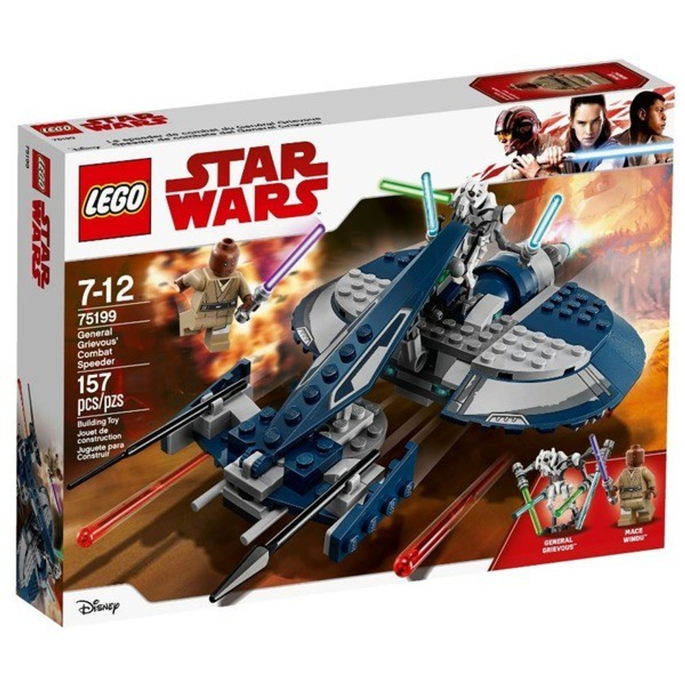 LEGO Star Wars: Боевой спидер генерала Гривуса 75199 — General Grievous' Combat Speeder — Лего Стар ворз Звёздные войны