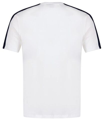 Футболка для мальчика теннисная Le Coq Sportif Tricolor - white light