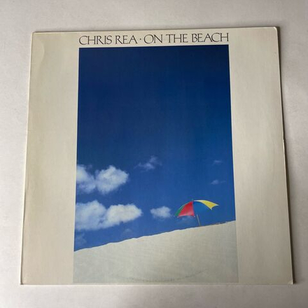 Винтажная виниловая пластинка LP Chris Rea Крис Ри, On The Beach (Германия 1986)