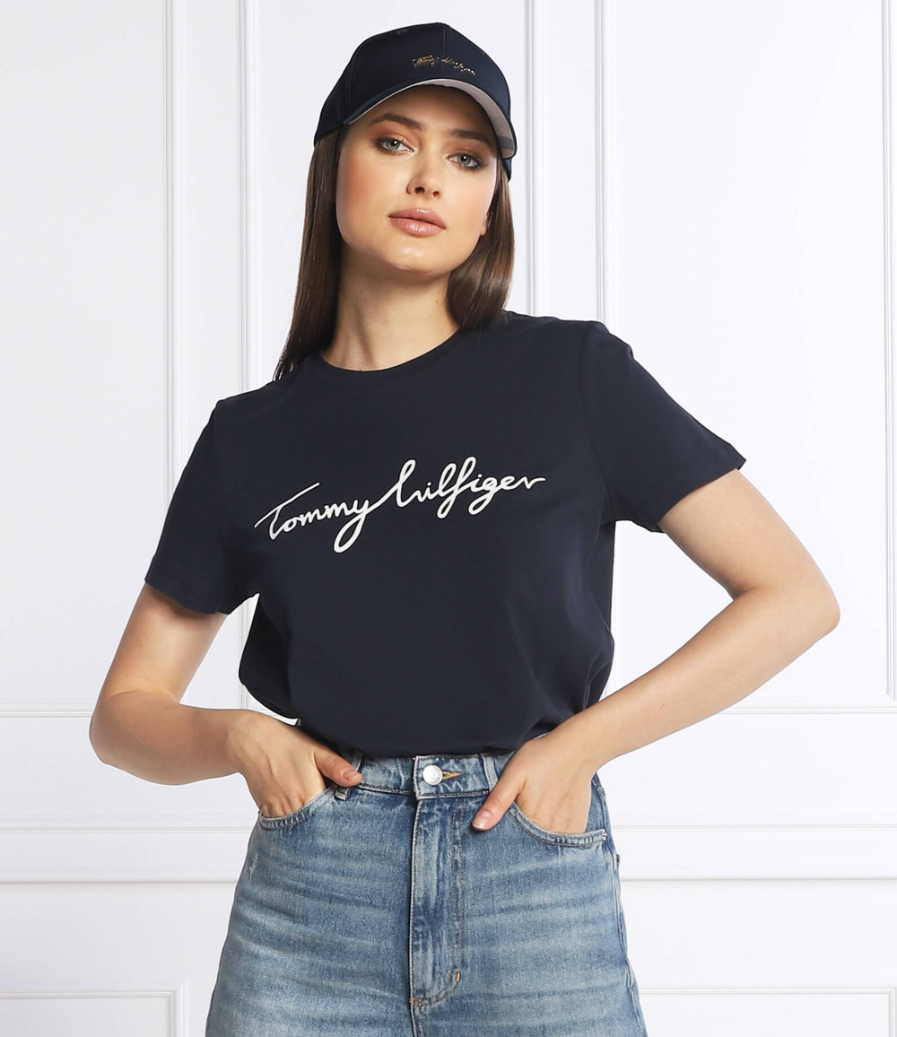 футболка Tommy Hilfiger - темно-синий(WW0WW24967)