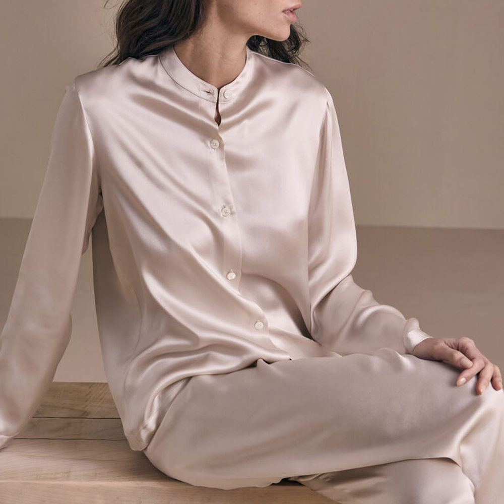 Пижама длинная Frette Cascade Champagne (L)