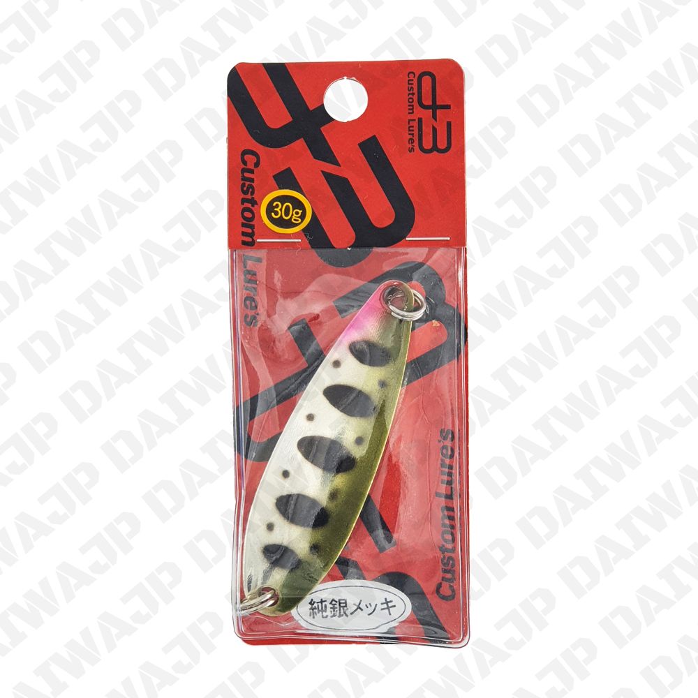 Блесна D-3 CUSTOM LURES D-3 CUSTOM SPOON 30g #02