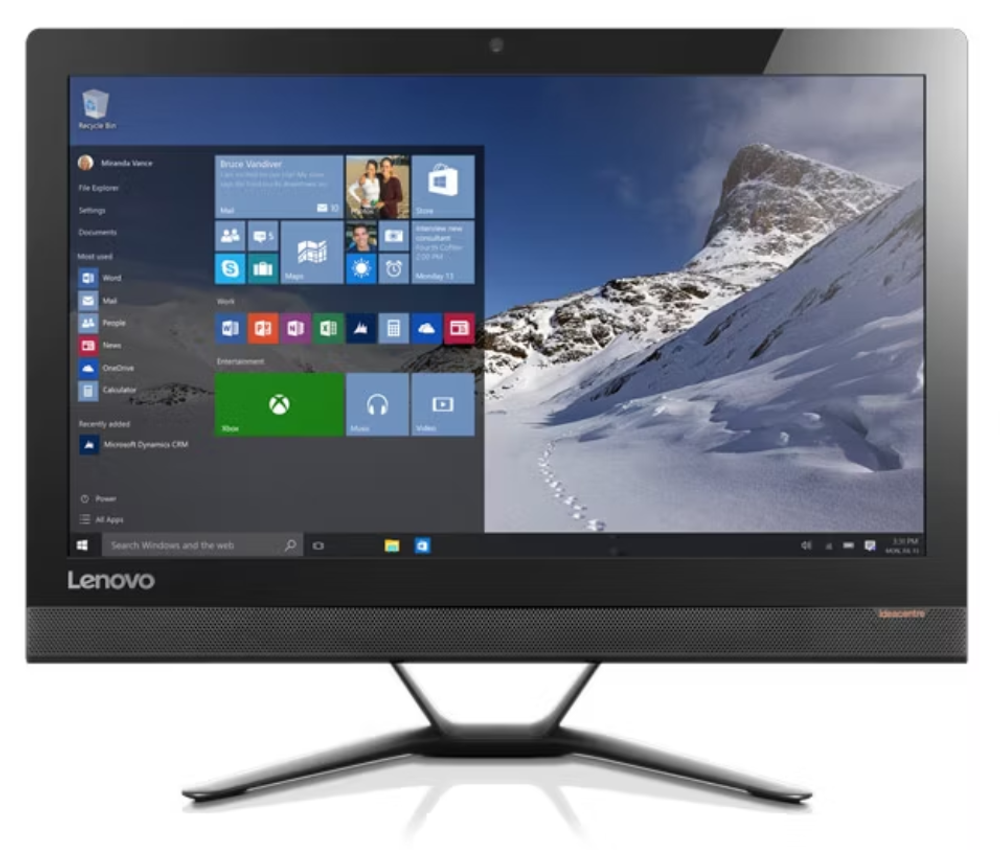 23" Моноблок Lenovo IdeaCentre 300-23ISU (1920x1080, Intel Core i5-6200U, RAM 8ГБ, SSD 256ГБ, Intel HD Graphics 520, OS Windows