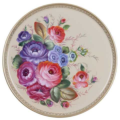 Zhostovo metal tray A14D180526183