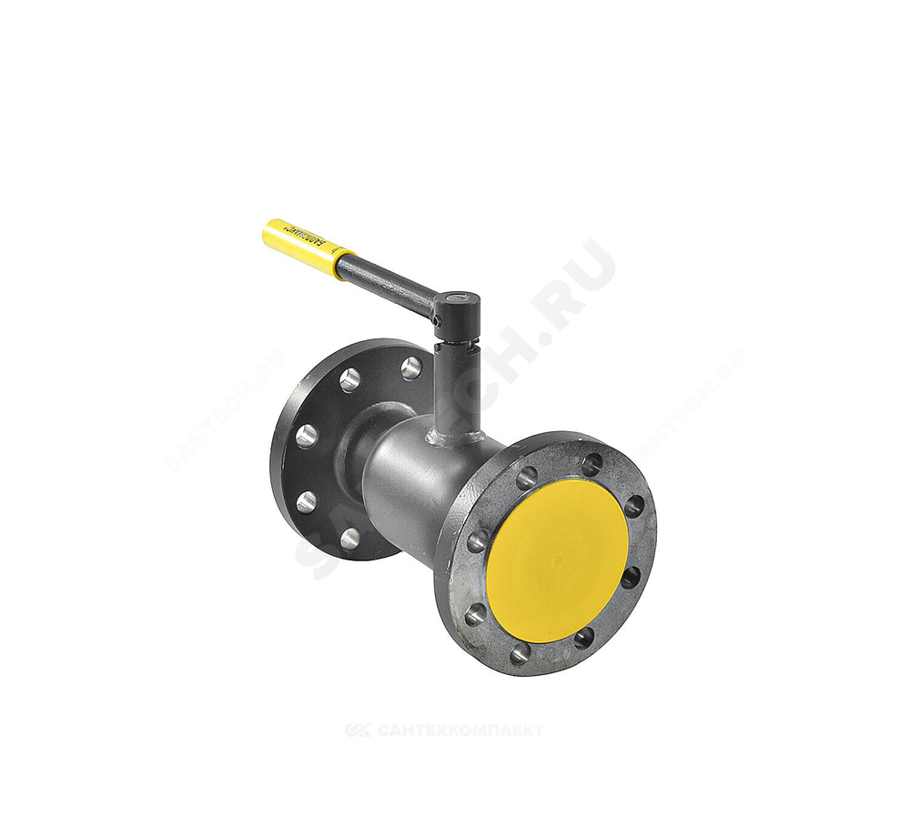 Кран шаровой сталь 09Г2С Ballomax КШТ 60.103 Ду 80 Ру16 фл L=280мм BROEN КШТ 60.103.080.А.16