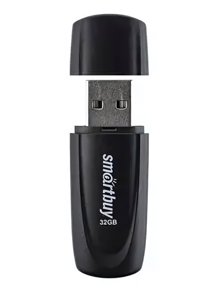 Флеш-накопитель 32 Gb Smartbuy Scout Black 3.0/3.1