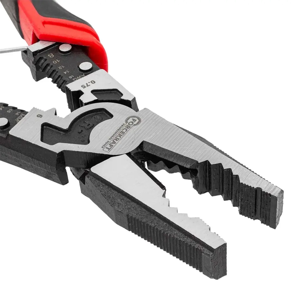 Плоскогубцы многофункциональные 8,5'' FORCEKRAFT FK-611Y215