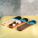 Набор разделочных досок из сибирского кедра с эпоксидной смолой 3 шт. RDN33