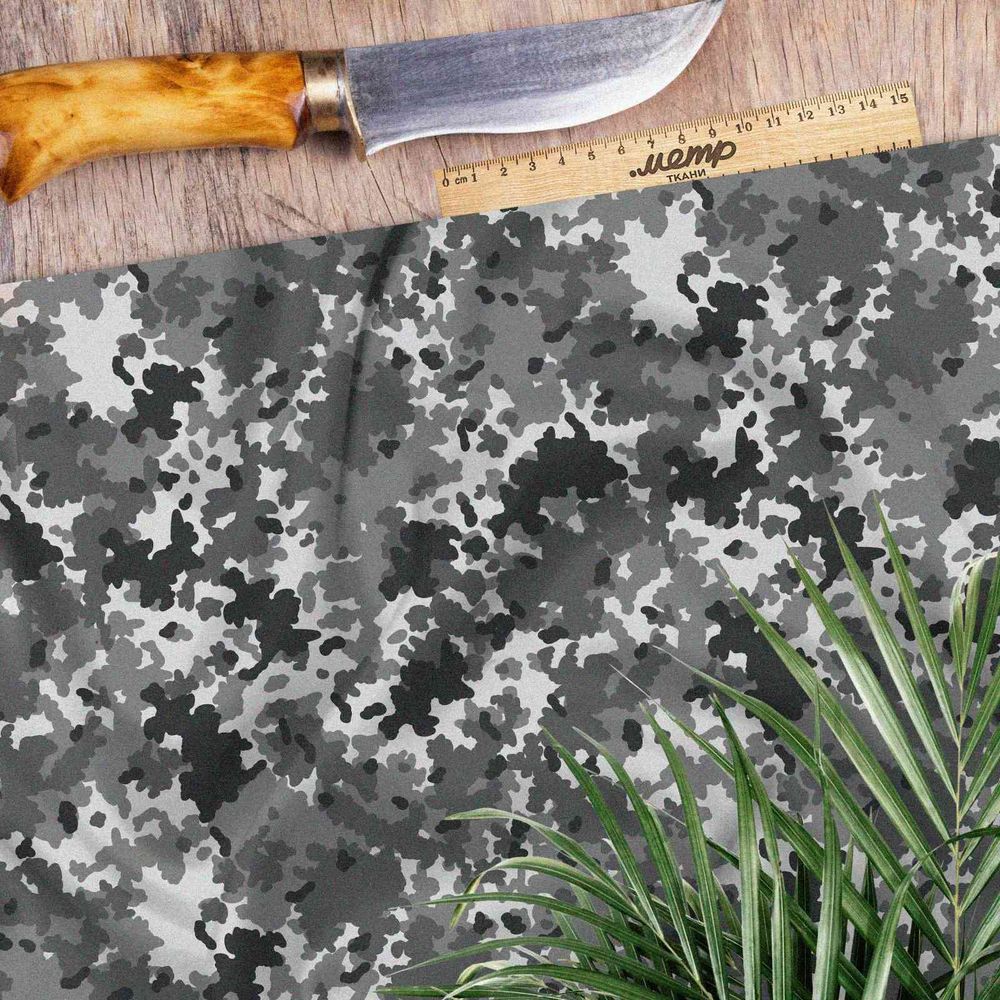 Ткань мембрана серый хаки