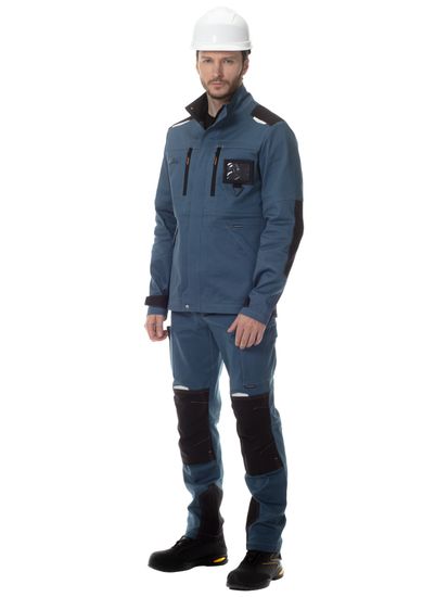 Костюм "Палермо" брюки (серый/черный)