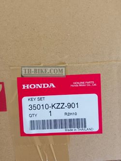 35010-KZZ-900 (35010-KZZ-930 ). KEY SET. Honda CRF250L-M 2012-2016