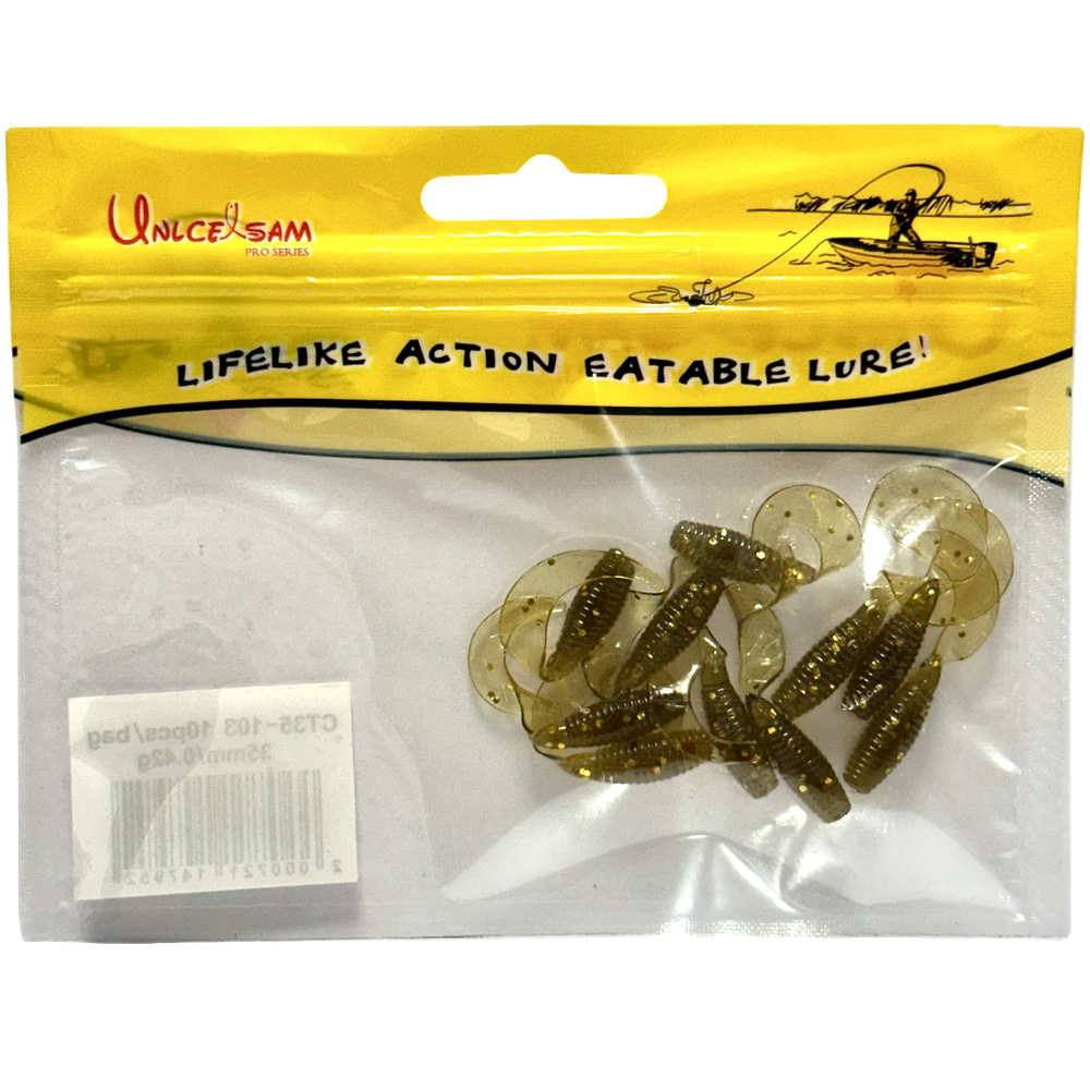 Мягкая приманка Unlce Sam CT35-103 35мм 0.42г 10шт