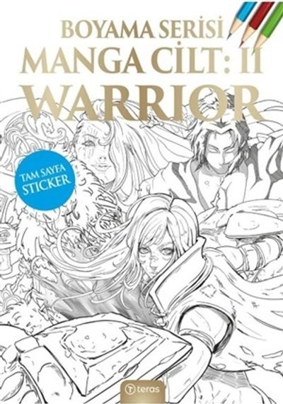 Manga Boyama Cilt II: Warrior