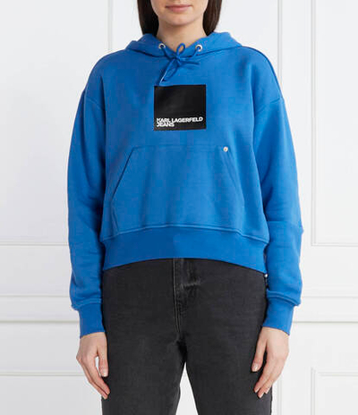 Худи Karl Lagerfeld Jeans - голубой(240J1808)