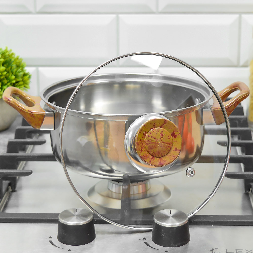 Кастрюля 1,8л из нержавеющей стали