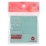 Самоклеящийся блок 76*76мм, 100л., пастельные цвета, микс