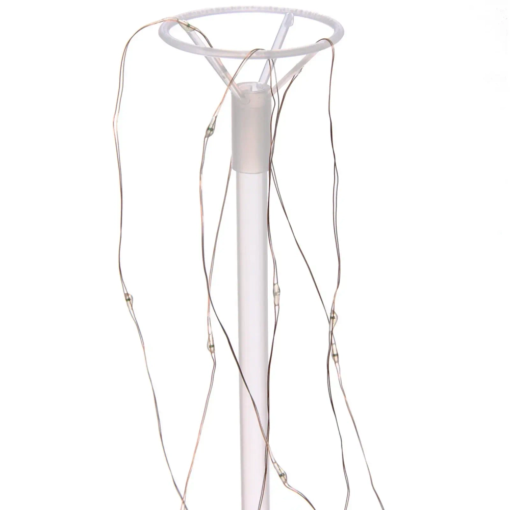 Подставка для шаров светящаяся «Праздник» (основа, 13 палочек с держателями) 95*40*54 см, прозрачный