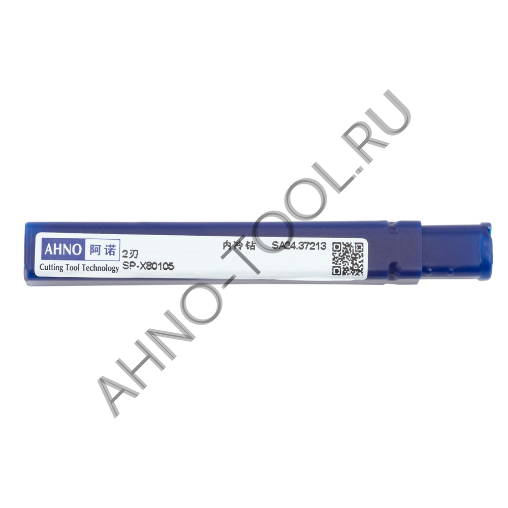 Сверло  4.5мм  твердосплавное 5D с подводом СОЖ. SP-X801050450 VHM AHNO по стали, чугуну, нерж. и жа
