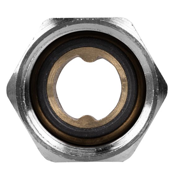 Кран шаровый с аксиальным соединением НГ 16×1/2 купить в Москве и Московской области по низкой цене с доставкой по России — (5) Кран шаровый с аксиальным соединением НГ 16×1/2 — (5)