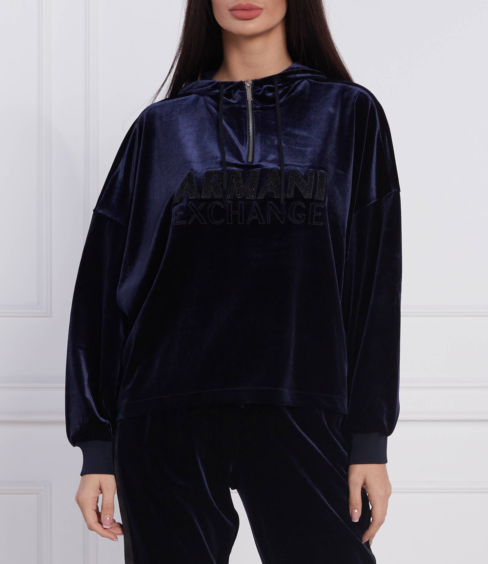Худи Armani Exchange - темно-синий(6LYM11 YJ9WZ)