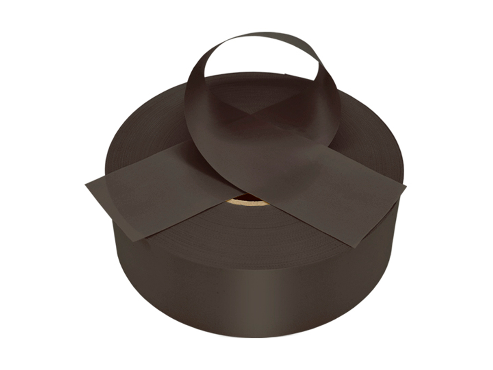 Лента плиссированная для наградных розеток. Цвет 020 лакричная