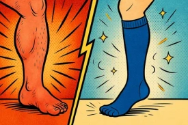 Как снять отёк и тяжесть в коленях: причины и решения