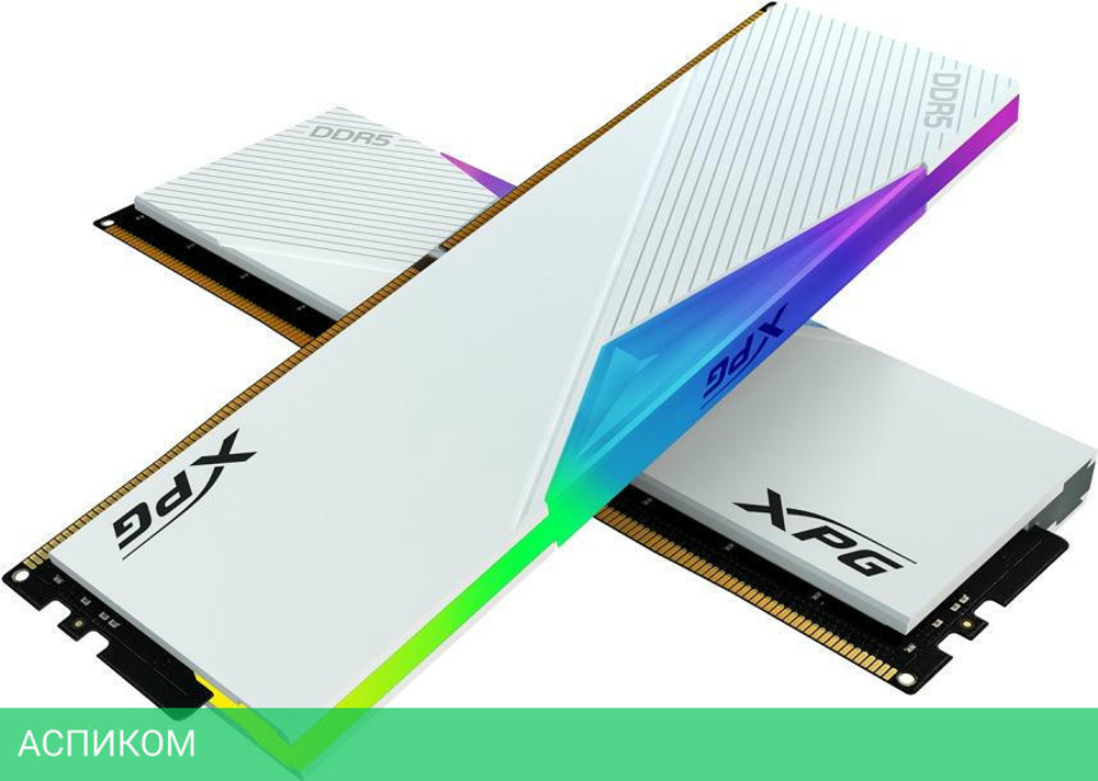 Оперативная память A-Data XPG Lancer RGB 32GB DDR5-6400 (AX5U6400C3232G-DCLARWH)