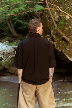 Рубашка Called a Garment Hikercore Shirt "Black"