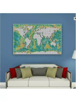 Конструктор Большая карта мира 11695 деталей