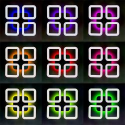 Citilux Паркер Смарт CL225A240E RGB Умная люстра Белая