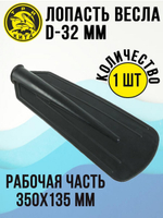 Лопасть на весло большая Три Кита