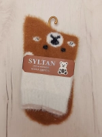 Носки Syltan, коричневые, 1 пара