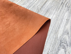 French Clay (1,3-1,5 мм), цв. Коричневый, натуральная кожа