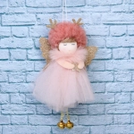 Подвеска «Маленькая леди» 15 см, розовый