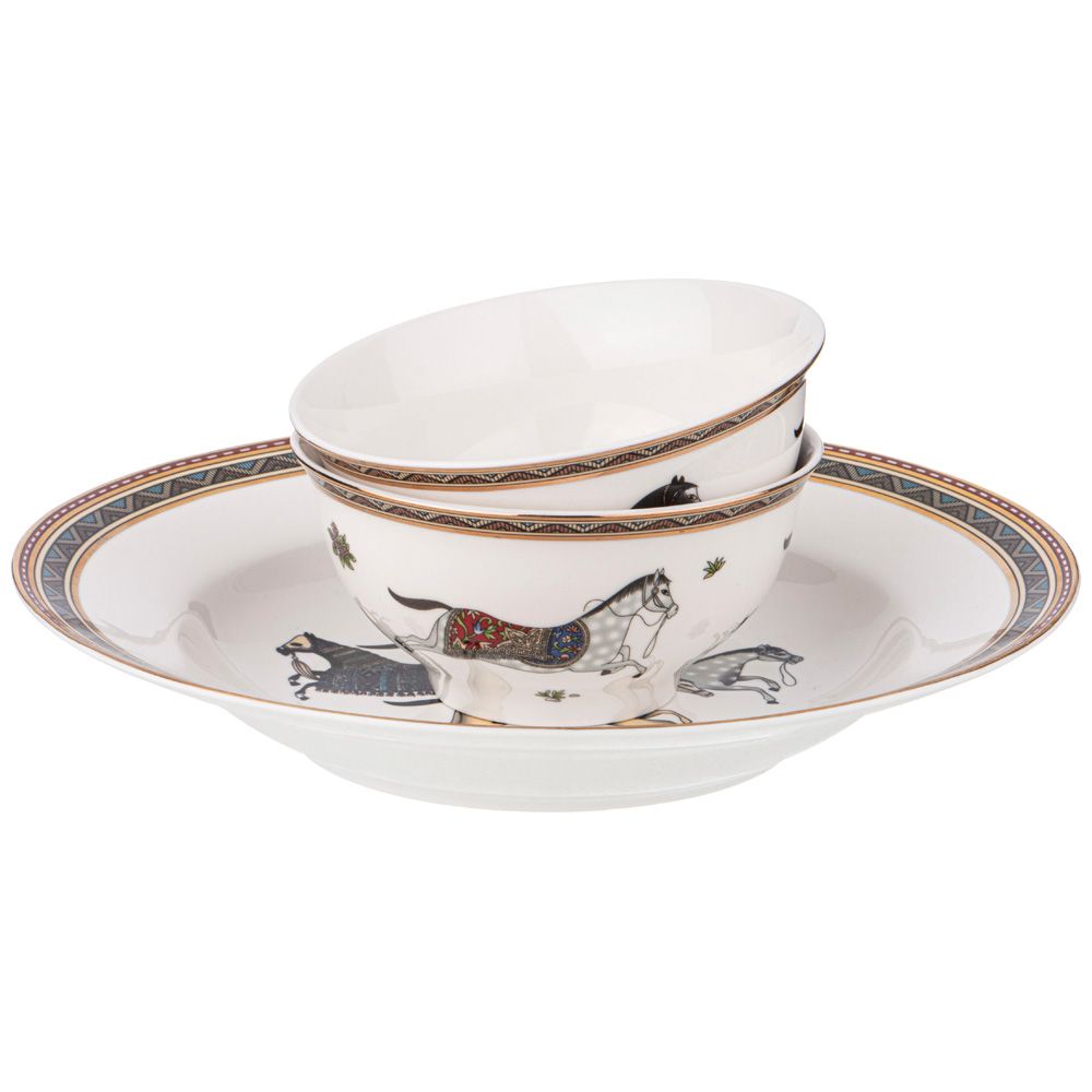 СЕРВИЗ ОБЕДЕННЫЙ LEFARD "PASSAGE" НА 6 ПЕР. 23 ПР. (КОР=1НАБ.)