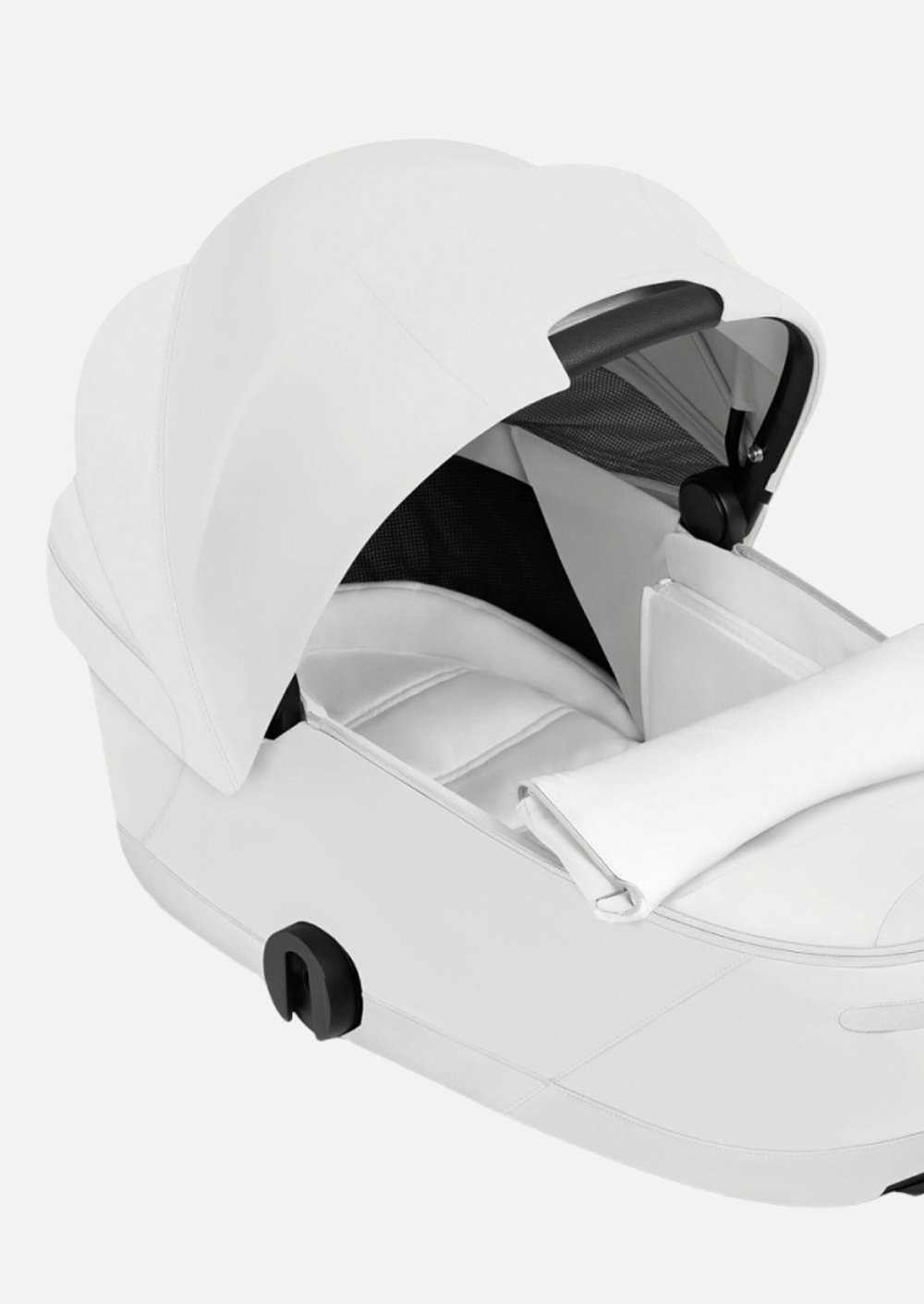 Коляска Cybex Priam V Matt Black Style 2 в 1 Off White