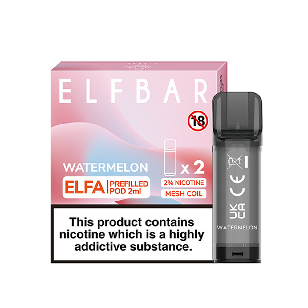 Elf Bar Elfa Pod - Watermelon (x2, 5% nic)