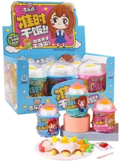 Жевательный мармелад Яичница и Овощи 70 г * 6 шт