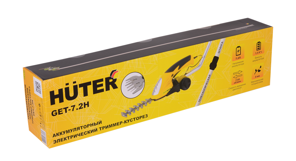 Аккумуляторный триммер-кусторез Huter GET-7,2H