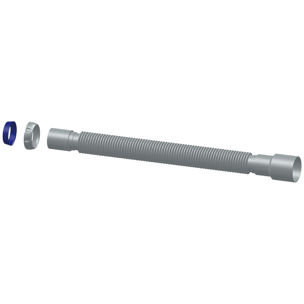UNICORN D125 Гибкое соединение 1200мм д.40,д.40/50 с гайкой 1 1/2