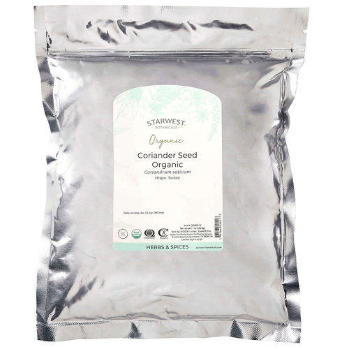 Starwest Botanicals, Органические семена кориандра, 453,6 г (1 фунт)
